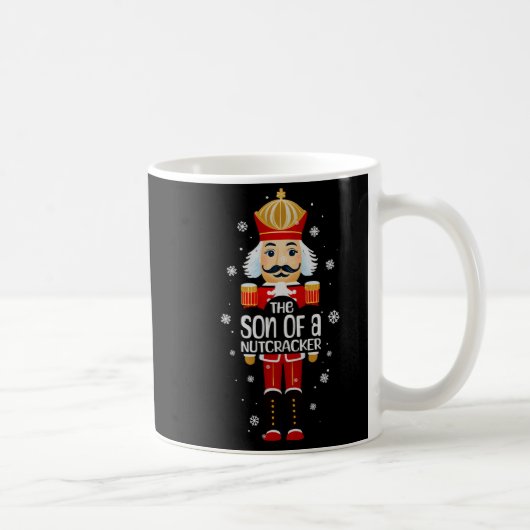 Mug Son Of A Nutcracker Funny Christmas Family Matchin (Droite)