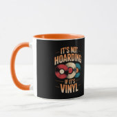 Mug Son pas de thésaurisation si son vinyle (Gauche)