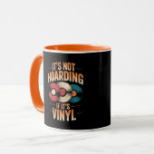 Mug Son pas de thésaurisation si son vinyle (Devant gauche)