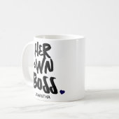 Mug Son propre patron Propriétaire d'entreprise Entrep (Devant gauche)