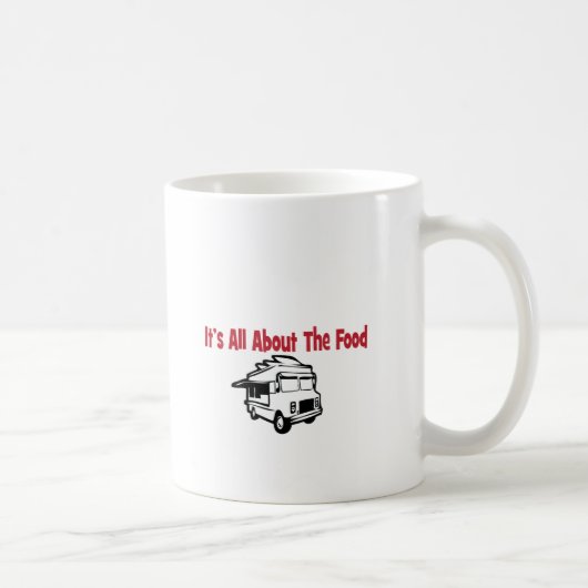 Mug son tout environ le camion de nourriture de (Droite)