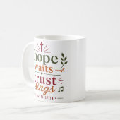 Mug Son Verbe Me Guide Encouragement Chrétien (Devant gauche)