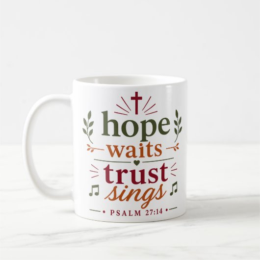 Mug Son Verbe Me Guide Encouragement Chrétien (Gauche)