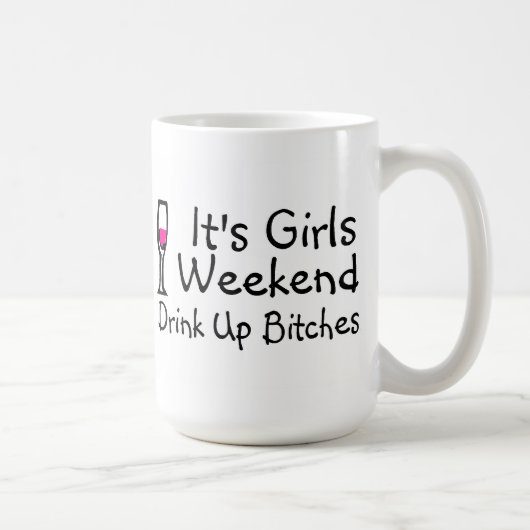 Mug Son week-end de filles (Droite)