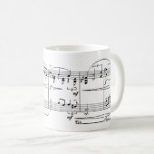 Mug Sonate quelque chose (Devant droit)