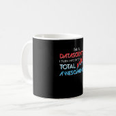 Mug Sondage de tour de scientifique de données dans (Devant gauche)
