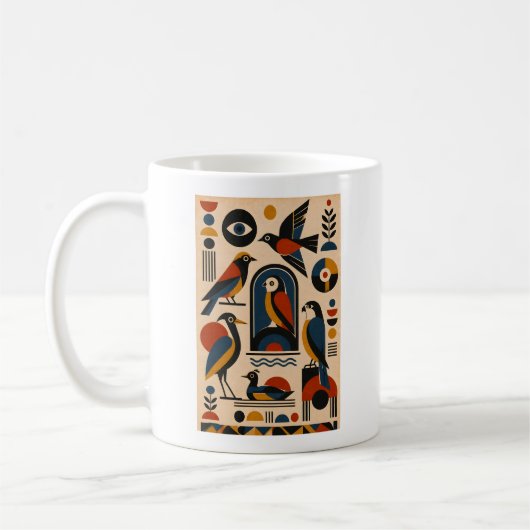 Mug Songs of the Modern Aviary (Gauche)