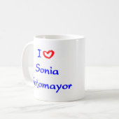 Mug sonia sotomayor (Devant gauche)