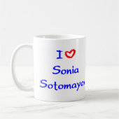 Mug sonia sotomayor (Gauche)
