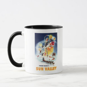 Mug Sonja Henje Montage de l'affiche de Sun Valley