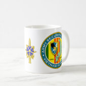 Mug Sonnerie isolée - vétéran d'asa Vietnam (Devant droit)