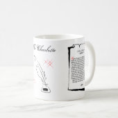 Mug Sonnet Shakespeare 3 (Devant droit)