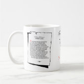 Mug Sonnets de Shakespeare 127 (Gauche)
