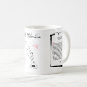 Mug Sonnets de Shakespeare 69 (Devant droit)