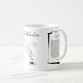 Mug Sonnets de Shakespeare 89 (Devant droit)