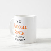 Mug sonneur de cloche à main (Devant gauche)