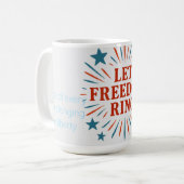 Mug Sonnez la liberté (Devant gauche)