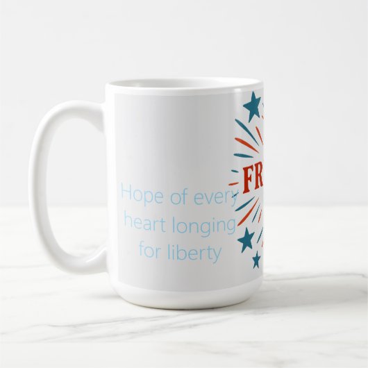 Mug Sonnez la liberté (Gauche)