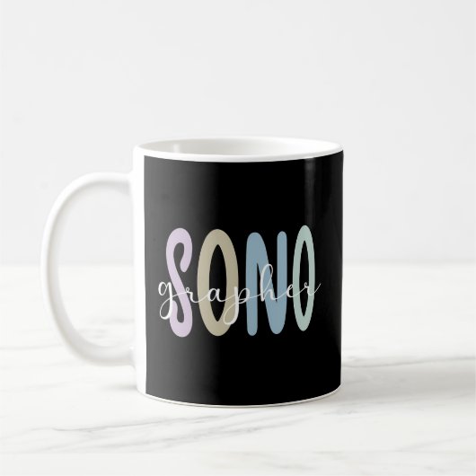 Mug Sonographe Appréciation Sonographie Sonographes (Gauche)