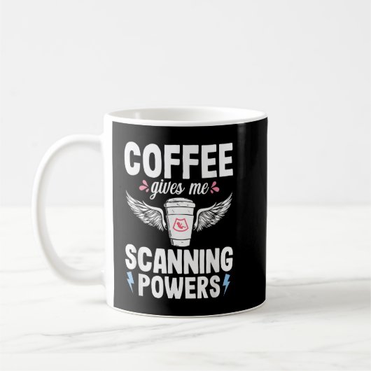 Mug Sonographe Café Ultrasound Tech Médicale Sonogra (Gauche)