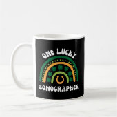 Mug Sonographe Ultrasonicien Technicien Saint Patrick' (Gauche)