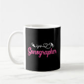 Mug Sonographe Ultrasound Technicien en Sonographie (Gauche)