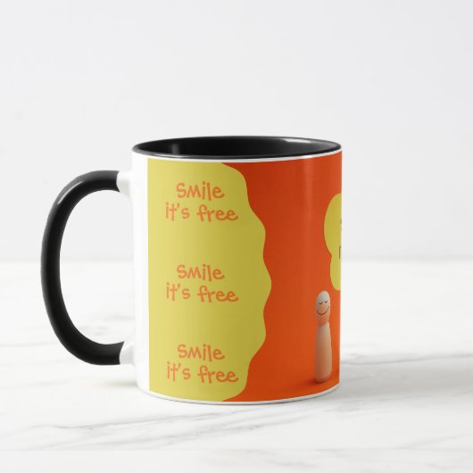 Mug Sonríe, es gratis (Gauche)