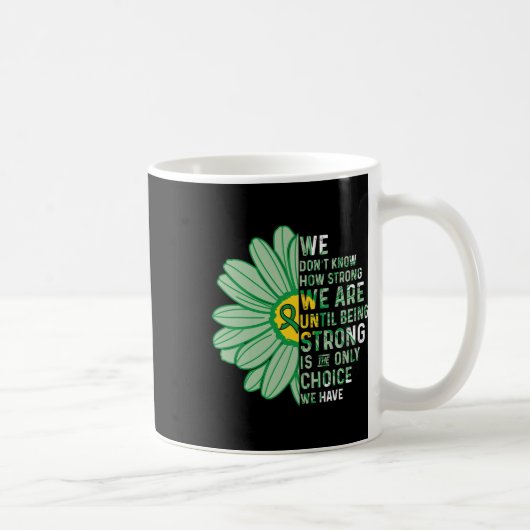 Mug Sont forts- Partisan de la sensibilisation au canc (Droite)