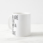 Mug Sont Plus Qu'Un Test Score Enseignant Test Jour 1 (Devant gauche)