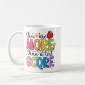 Mug Sont Plus Qu'Un Test Score Test Jour Enseignants T (Gauche)