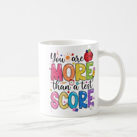 Mug Sont Plus Qu'Un Test Score Test Jour Enseignants T (Droite)