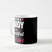 Mug Soon To Be A Daddy Of A Beautiful Baby Girl New Da (Devant gauche)