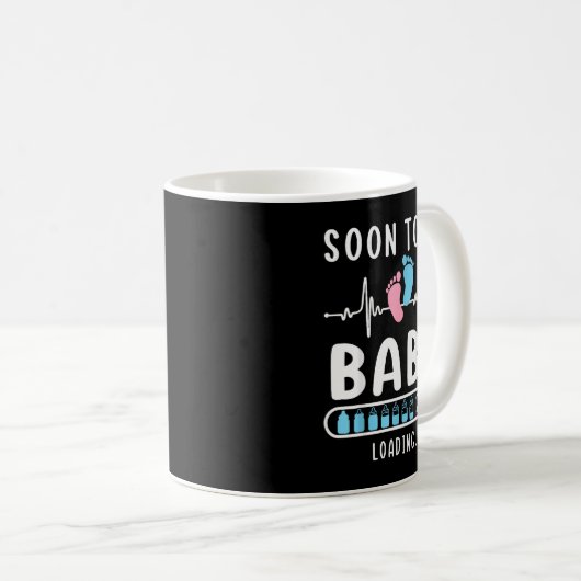 Mug Soon To Be Baba 2026 Loading Promoted To Baba  (Devant droit)