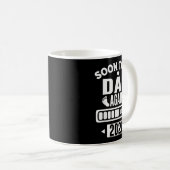 Mug Soon To Be Dad Again 2026 Loading New Baby Announc (Devant droit)