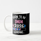 Mug Soon To Be Dada 2026 Promoted To Dada Est 2026 (Gauche)