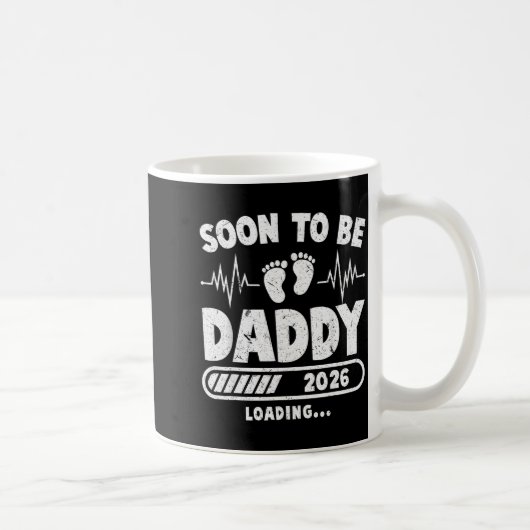 Mug Soon To Be Daddy Est. 2026 New Dad Fathers Day Fir (Droite)
