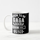 Mug Soon To Be Gaga Again 2026 Loading New Baby Announ (Gauche)