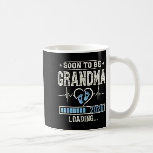 Mug Soon To Be Grandma 2026 Expecting Baby Promoted Gr (Droite)