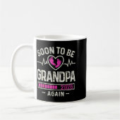 Mug Soon To Be Grandpa Again 2026 Expecting Baby Grand (Gauche)