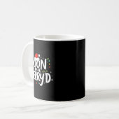 Mug Soon To Be Merry'd Christmas Engaged Fiance Santa (Devant gauche)
