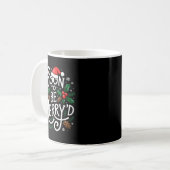 Mug Soon To Be Merry'd Christmas Engaged Fiance Santa  (Devant gauche)