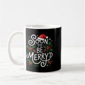 Mug Soon To Be Merry'd Christmas Engaged Fiance Santa  (Gauche)