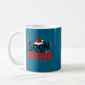 Mug Soon To Be Merry'd Christmas Engaged Fiance Santa (Gauche)