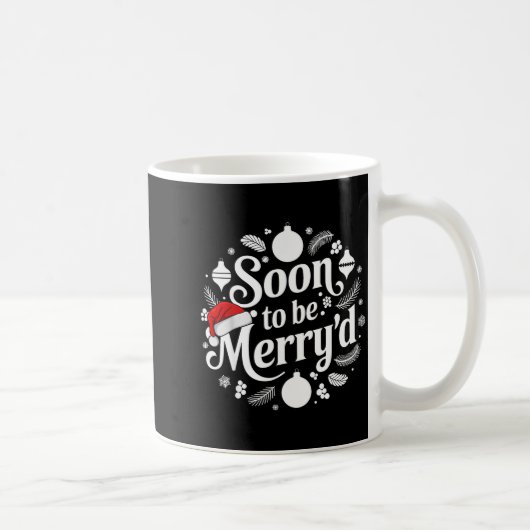 Mug Soon To Be Merry'd Christmas Engaged Matching Coup (Droite)