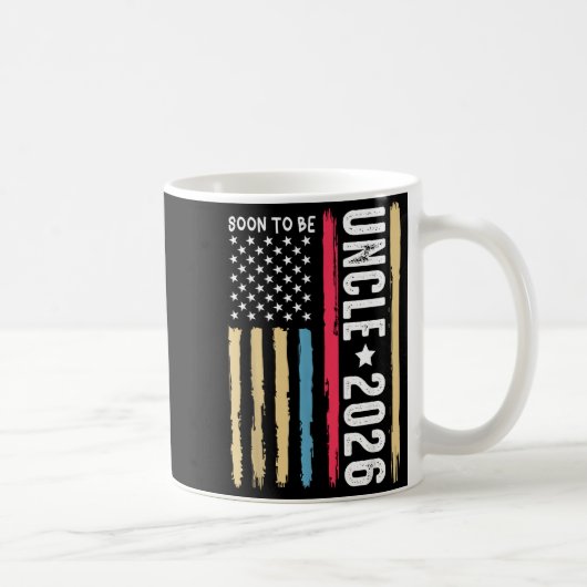 Mug Soon To Be Uncle 2026 Becoming New Uncle To Be Ann (Droite)