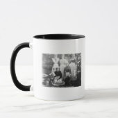 Mug Sophia Farrell et domestiques, 1899 (Gauche)
