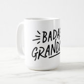 Mug Sophistication fine : Grand-mère en Badass (Devant gauche)