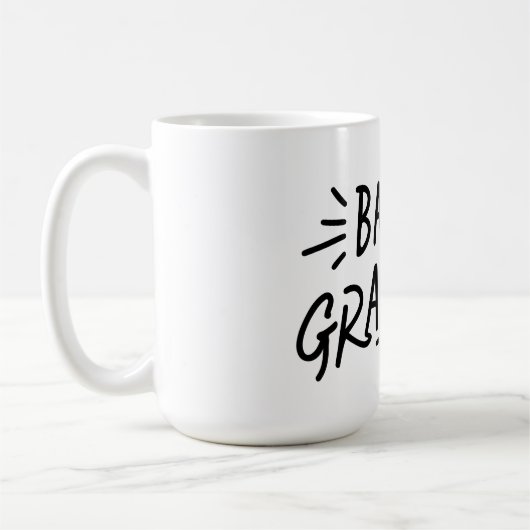 Mug Sophistication fine : Grand-mère en Badass (Gauche)