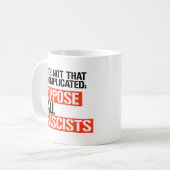 Mug S'opposer à tous les fascistes (Devant gauche)