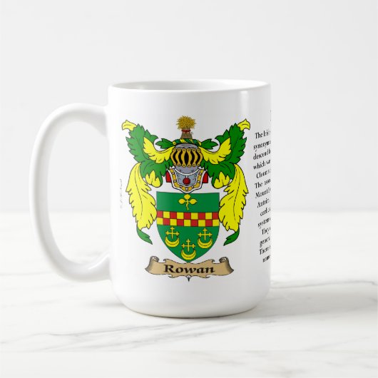 Mug Sorbe, l'origine, la signification et la crête (Gauche)